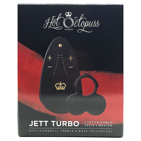 Jett Turbo Usb Rechargeable Cock Ring By Hot Octopuss - Vibrating Cock Rings