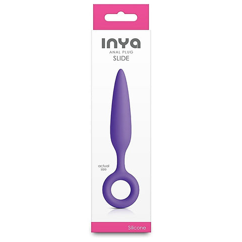 Inya Slide Slim Silicone Anal Plug By Ns Novelties - Butt Plugs