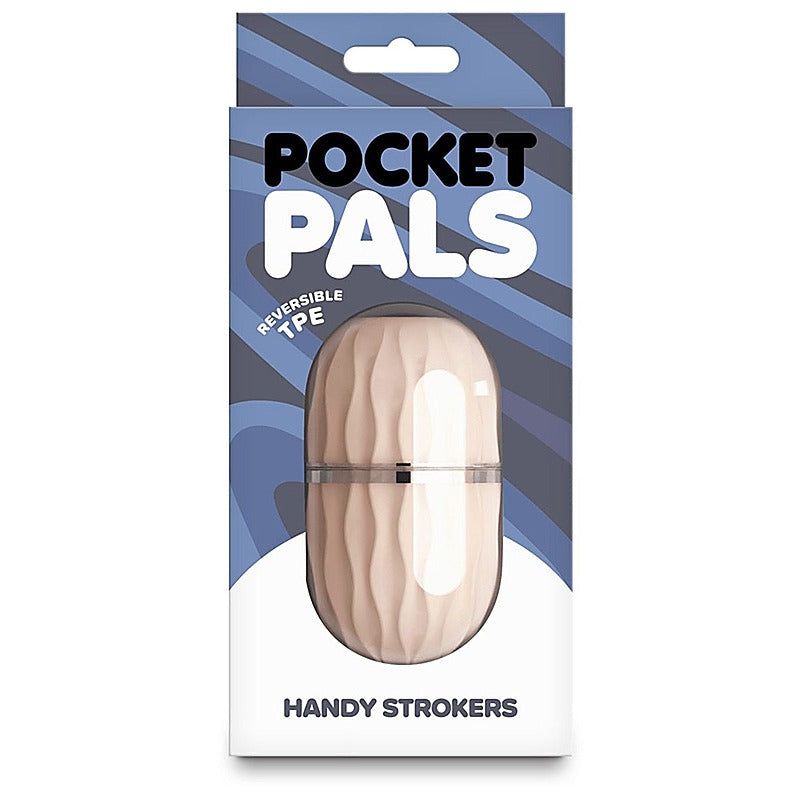 Pocket Pals Lexi White Reversible Tpe Stroker - Masturbators and Strokers