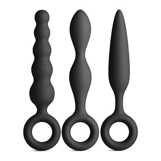 Renegade Trio Silicone Anal Plug Kit By Ns Novelties - Butt Plugs