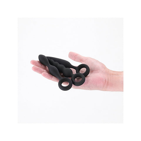 Renegade Trio Silicone Anal Plug Kit By Ns Novelties - Butt Plugs