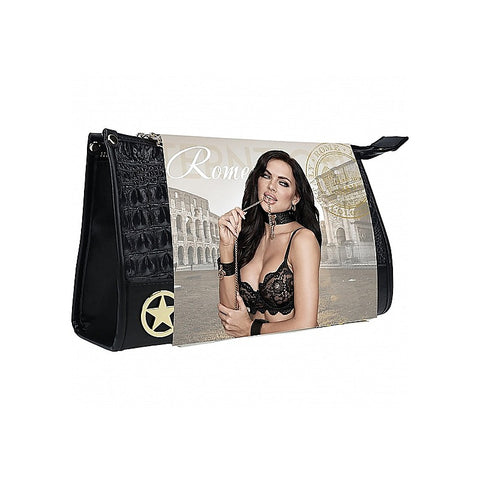 Shots Ouch! Rome Collection Fetish Play Kit With Bag - Bondage Kits
