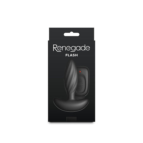 Renegade Flash Rechargeable Vibrating Butt Plug - Butt Plugs