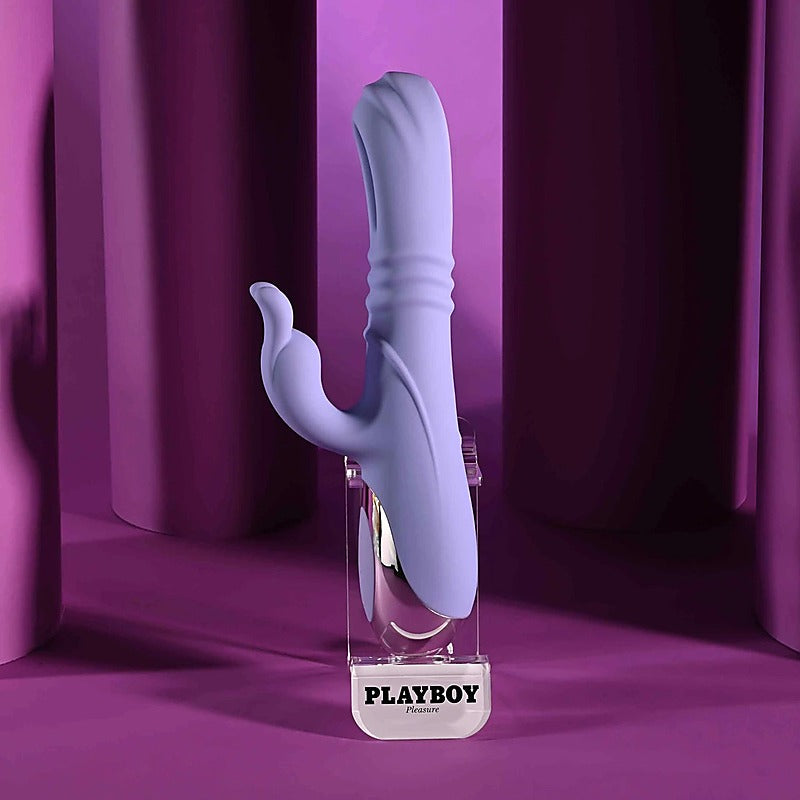Playboy Pleasure Tap Me In Usb Rechargeable Rabbit Vibrator - Rabbit Vibrators