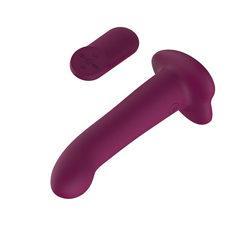 Vibrating Dildo With Wireless Remote By Passion Play - Vibrating Dildos