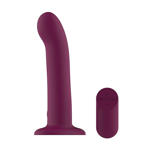 Vibrating Dildo With Wireless Remote By Passion Play - Vibrating Dildos