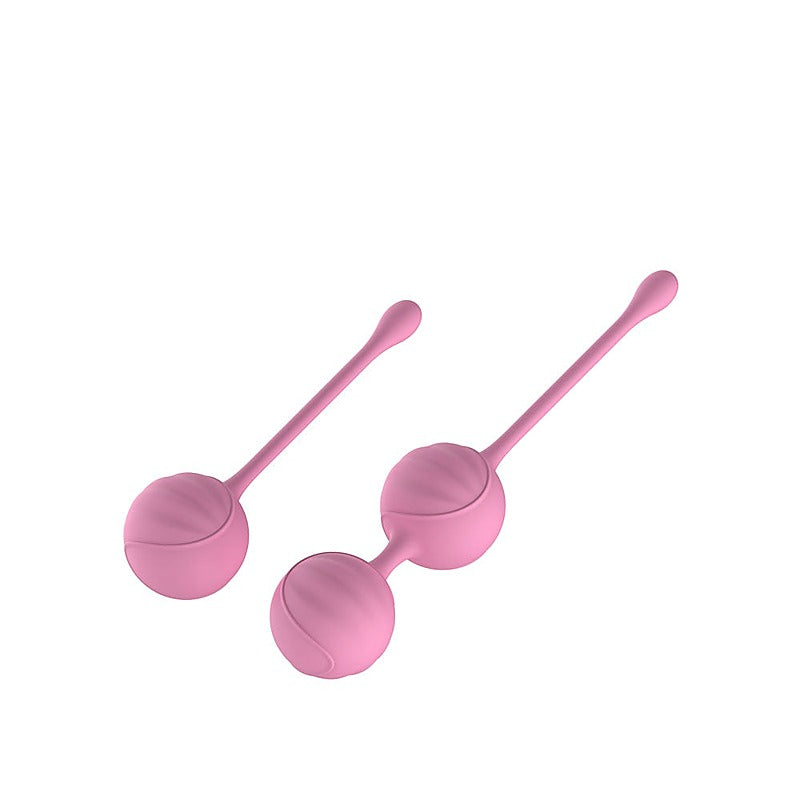 2 Piece Silicone Kegel Ball Set By Passion Play - Love Eggs and Kegel Exercisers