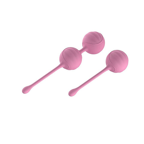 2 Piece Silicone Kegel Ball Set By Passion Play - Love Eggs and Kegel Exercisers