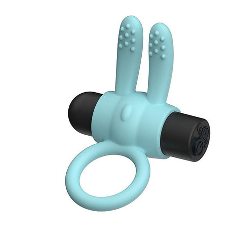 Silicone Rechargeable Rabbit Vibrating Cockring - Vibrating Cock Rings