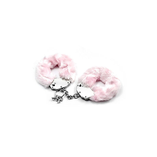 Lovetoy Fetish Pleasure Fluffy Hand Cuffs - Cuffs And Restraints
