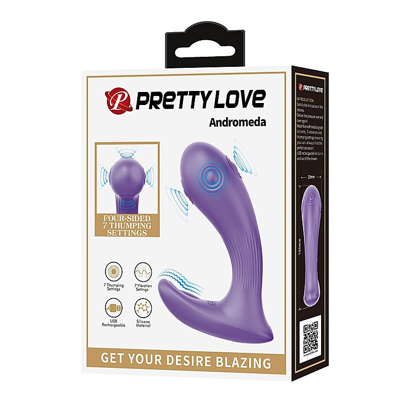 Andromeda Rechargeable Vibrating P Spot Stimulator By Baile - Prostate Toys