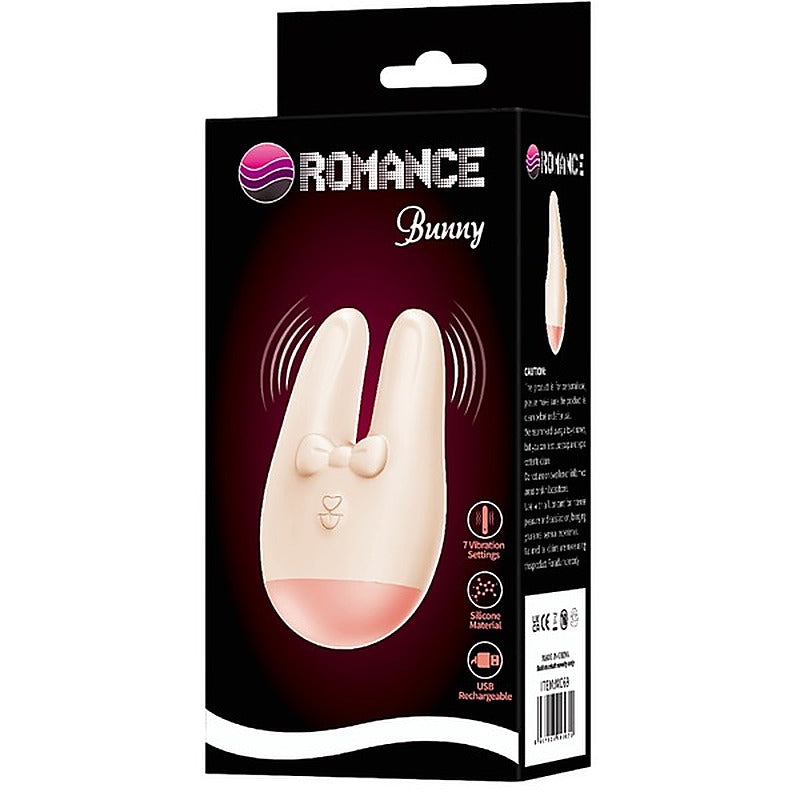 Bunny Rechargeable Silicone Clitoral Vibrator By Baile - Clit Ticklers and Pulsators