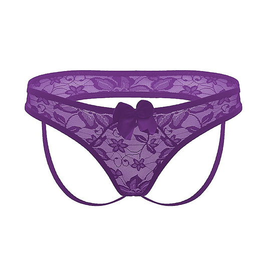 Sexy Crotchless Panties By Love In Leather - G-Strings, Panties and Shorts