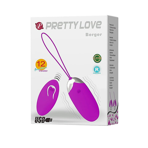 Remote Controlled Vibrating Egg Massager By Baile - Love Eggs and Kegel Exercisers