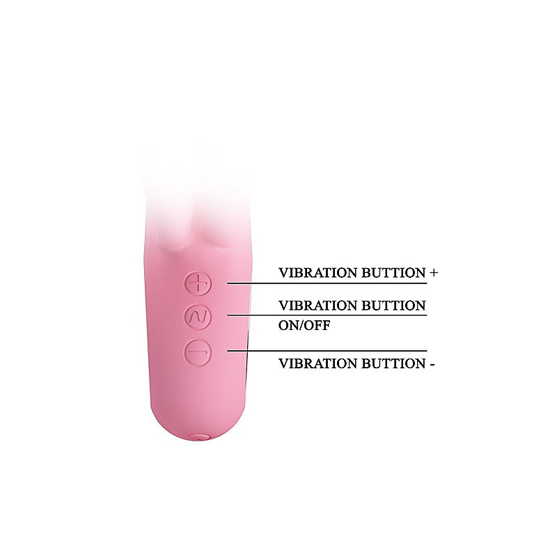 Chris 7 Functions Silicone Rabbit Vibrator By Baile - Rabbit Vibrators