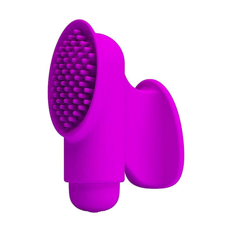 Freda 12 Functions Rechargeable Finger Sleeve Vibrator - Finger and Tongue Vibrators
