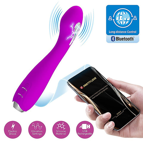 Hector Mobile App Control Electric Stimulation Vibe By Baile - G-Spot Vibrators