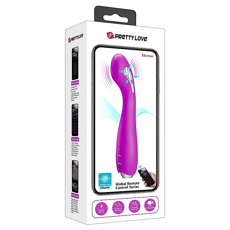 Hector Mobile App Control Electric Stimulation Vibe By Baile - G-Spot Vibrators