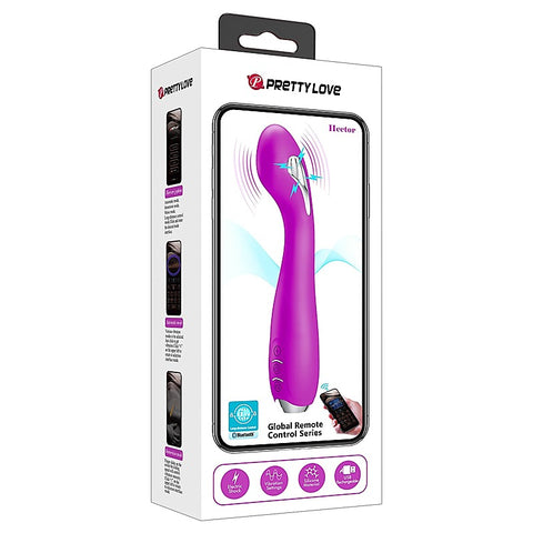 Hector Mobile App Control Electric Stimulation Vibe By Baile - G-Spot Vibrators