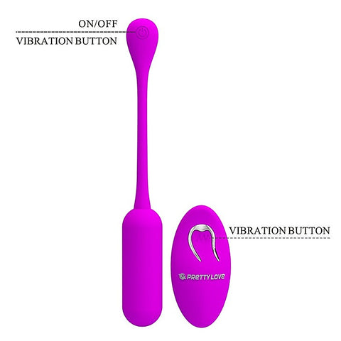 Usb Rechargeable Remote Control Egg Vibrator By Baile - Love Eggs and Kegel Exercisers