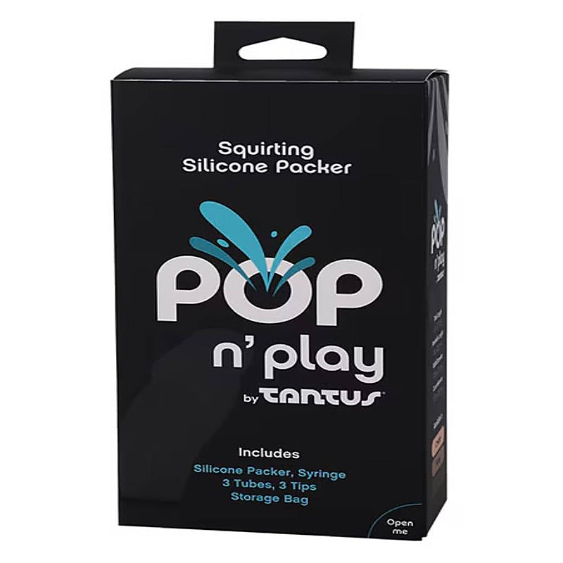 Pop N Play Realistic Squirting Packer Dildo By Tantus - Realistic Dildos