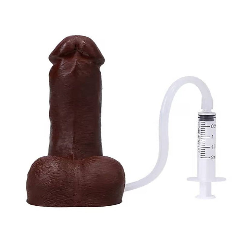 Pop N Play Realistic Squirting Packer Dildo By Tantus - Realistic Dildos