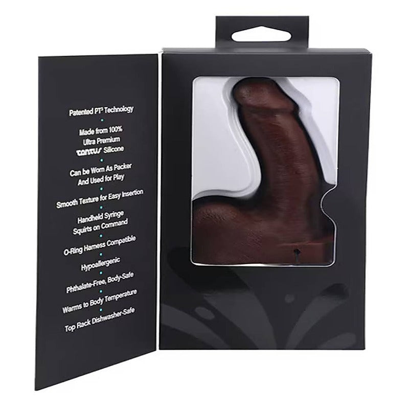 Pop N Play Realistic Squirting Packer Dildo By Tantus - Realistic Dildos