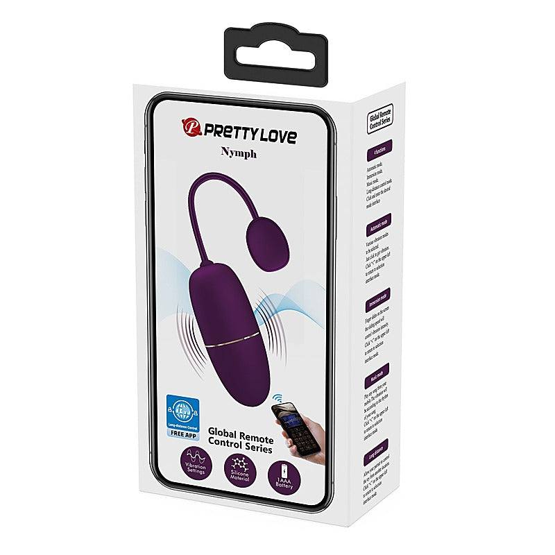 Nymph Mobile App Control 12 Function Egg By Baile - Love Eggs and Kegel Exercisers