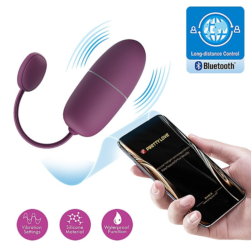 Nymph Mobile App Control 12 Function Egg By Baile - Love Eggs and Kegel Exercisers
