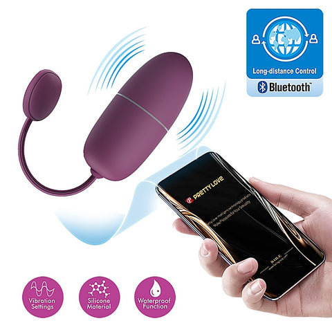 Nymph Mobile App Control 12 Function Egg By Baile - Love Eggs and Kegel Exercisers