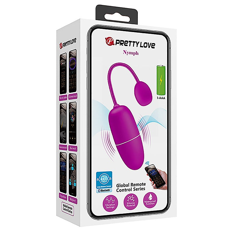 Nymph Mobile App Control 12 Function Egg By Baile - Love Eggs and Kegel Exercisers