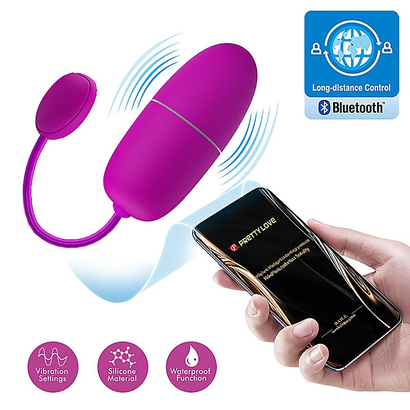 Nymph Mobile App Control 12 Function Egg By Baile - Love Eggs and Kegel Exercisers