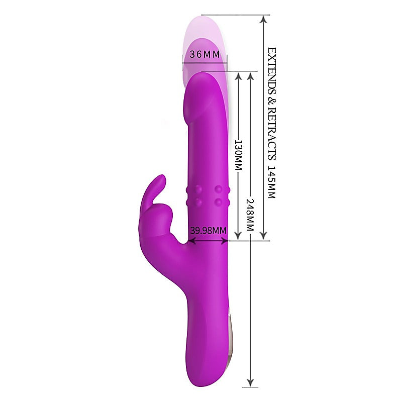 Rotating And Thrusting Rabbit Vibrator By Baile - Rabbit Vibrators