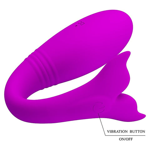 Jayleen Whale Remote Control Couples Vibrator By Baile - Sex Toys For Couples