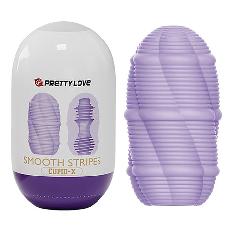 Smooth Stripes Cupid X Male Masturbator Sleeve By Baile - Masturbators and Strokers