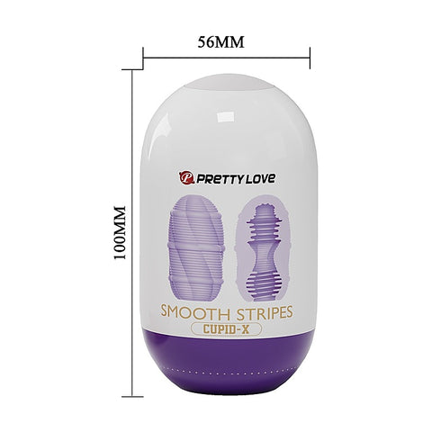Smooth Stripes Cupid X Male Masturbator Sleeve By Baile - Masturbators and Strokers