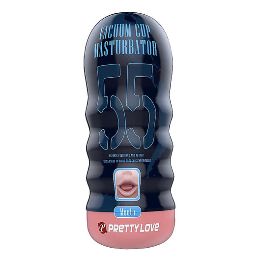 Baile Vacuum Cup Realistic Oral Sex Masturbator Mouth