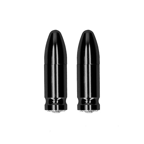 Shots Tosy Diamond Bullet Magnetic Nipple Clamps - Nipple and Clit Clamps