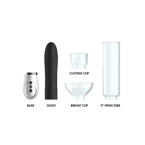 Pumped Twister 4 In 1 Rechargeable Couples Pump Kit - Sex Toys For Couples