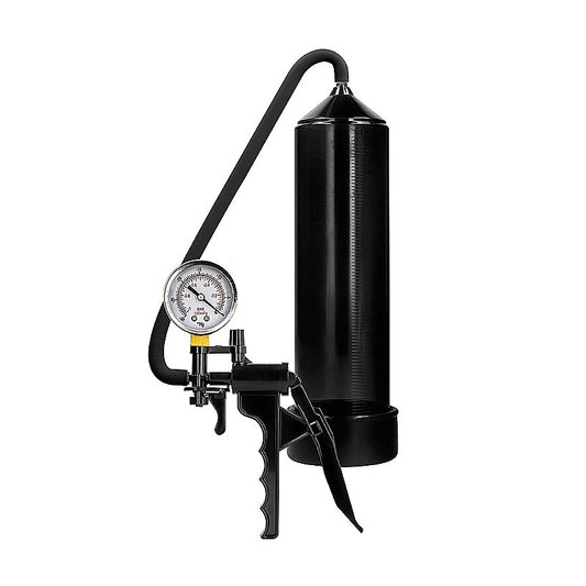 Shots Pumped Elite Beginner Penis Pump with PSI Gauge