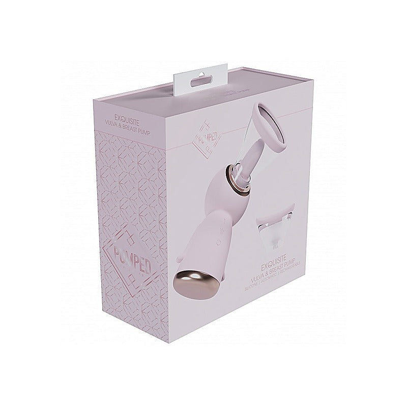 Pumped Exquisite Automatic Silicone Vulva & Breast Pump - Breast and Nipple Toys