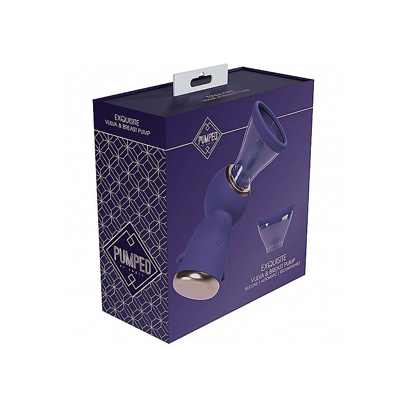 Pumped Exquisite Automatic Silicone Vulva & Breast Pump - Breast and Nipple Toys