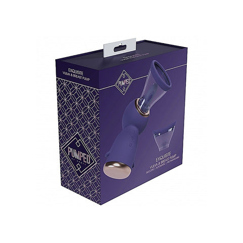 Pumped Exquisite Automatic Silicone Vulva & Breast Pump - Breast and Nipple Toys