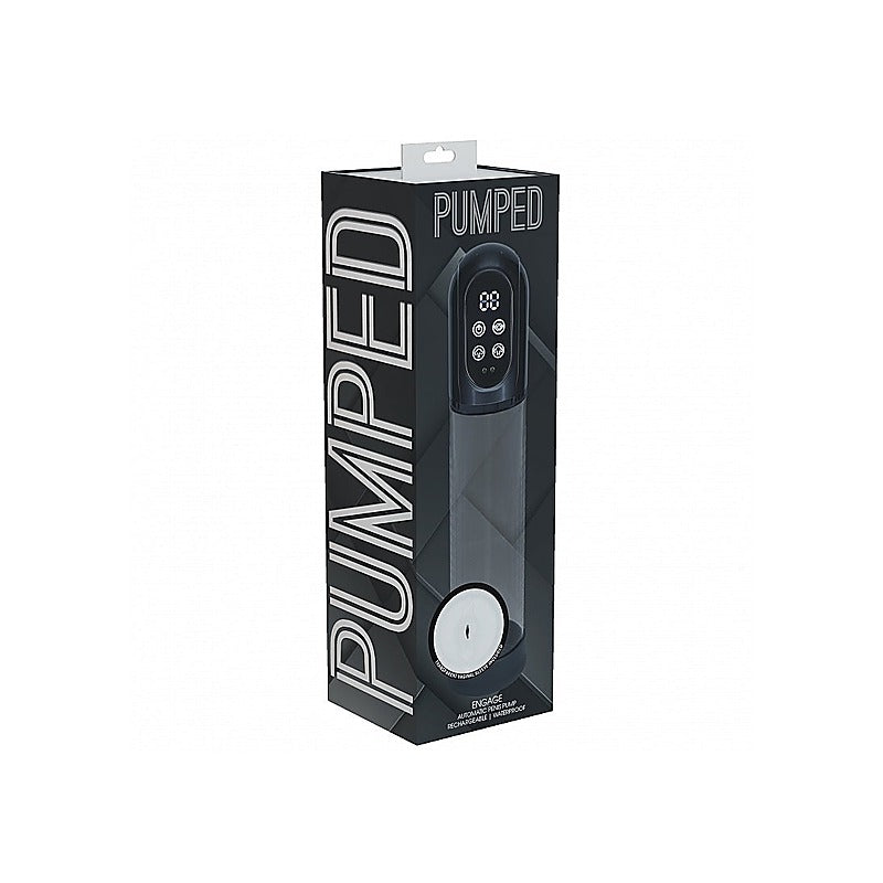 Pumped Engage Automatic Penis Pump By Shots Toys - Masturbators and Strokers