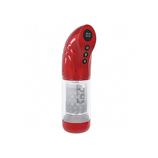 Shots PUMPED StrokeMate Rotating & Thrusting Masturbator