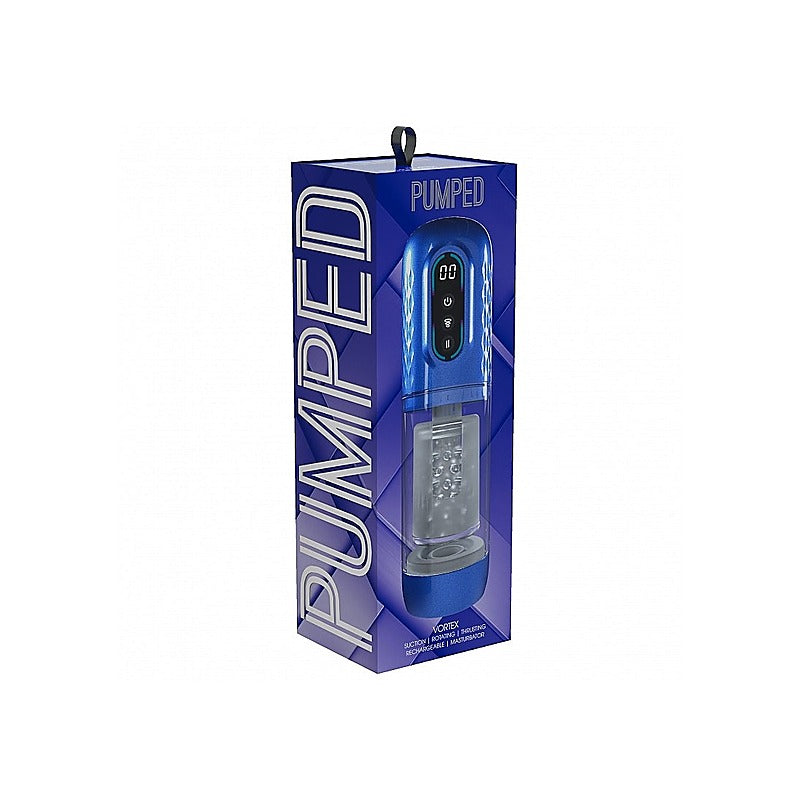Pumped Vortex Thrusting And Rotating Male Masturbator - Masturbators and Strokers