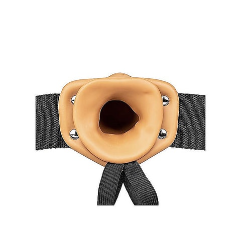 Vibrating Hollow Strapon by Shots Toys - Strap On Sextoys