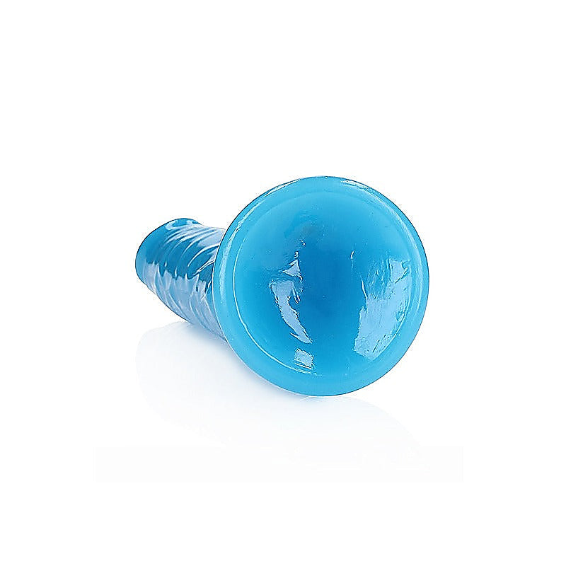 10 Inch Slim Glow In The Dark Neon Dong By Shots Toys - Realistic Dildos
