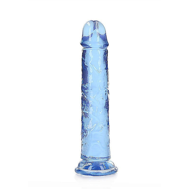Straight 7 Inch Crystal Clear Dildo By Shots Toys - Realistic Dildos