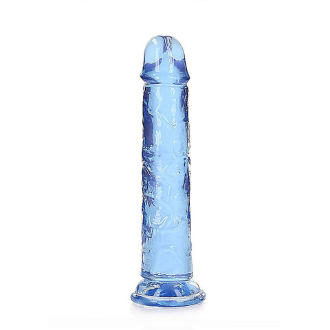 Straight 7 Inch Crystal Clear Dildo By Shots Toys - Realistic Dildos